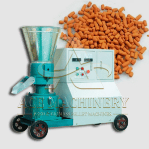 flat rotating die type pelletizer model eo