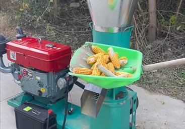 Flat Die Driven Pelletizer diesel version pelletizer